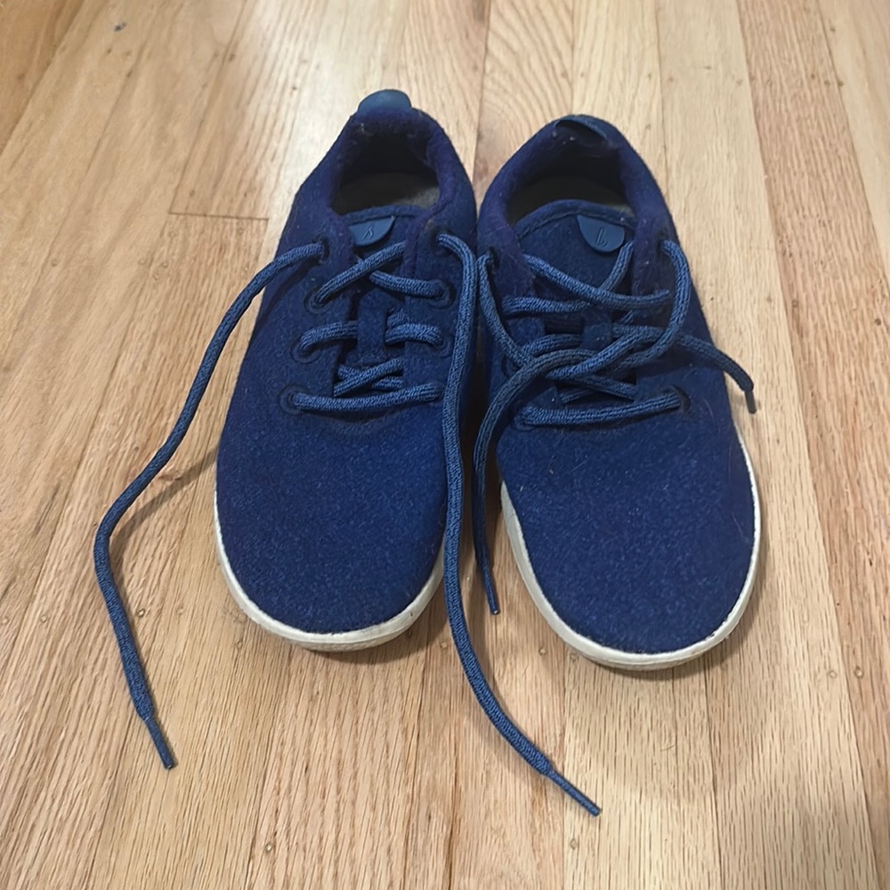 Limited edition Cobalt Blue Allbirds tree runners